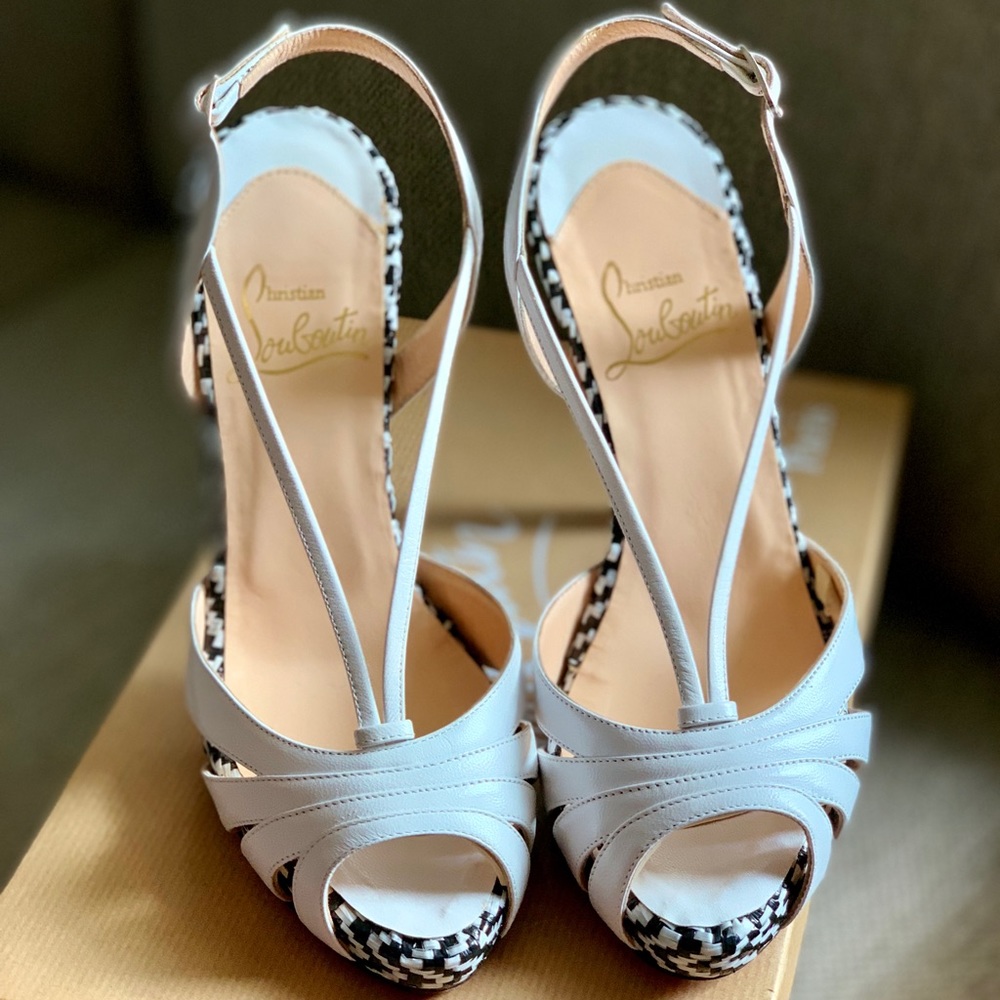 Christian Louboutin high heels sandals